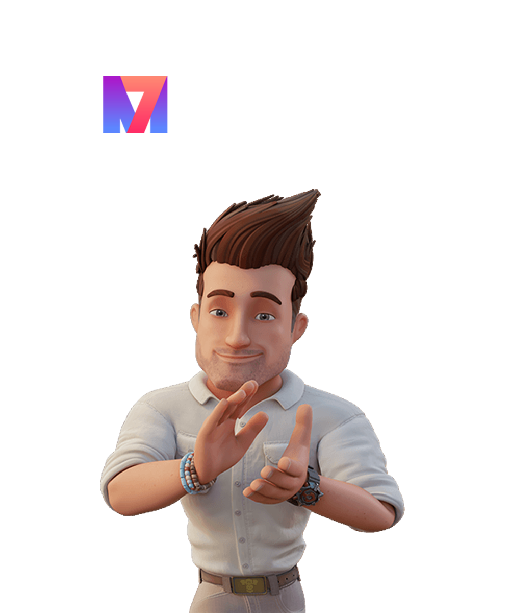 โลโก้ค่ายเกม Mega7 - เมก้า7