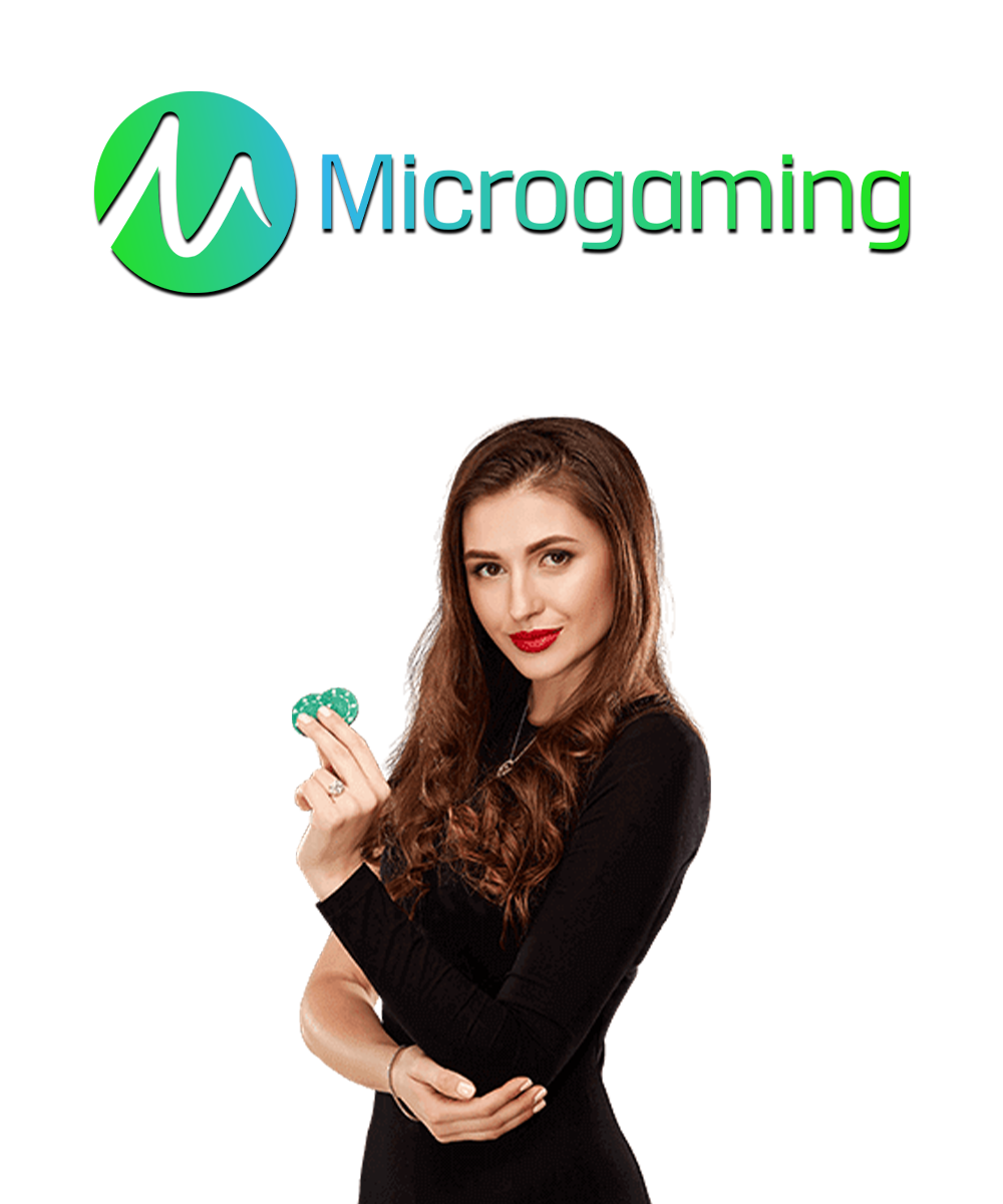 โลโก้ค่ายเกม Microgaming - ไมโครเกมมิ่ง
