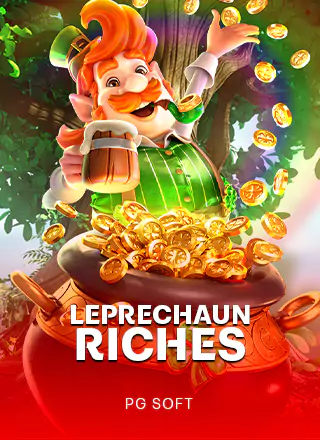 โลโก้เกม Leprechaun Riches - เศรษฐีเลเปรอคอน