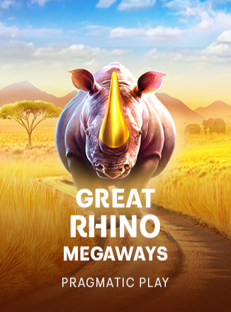 โลโก้เกม Great Rhino Megaways - Great Rhino Megaways