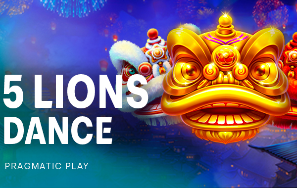 รูปเกม 5 Lions Dance - 5 สิงโตเต้นรำ