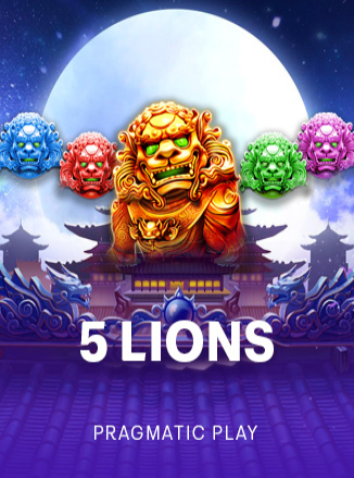 โลโก้เกม 5 Lions - 5 สิงโต