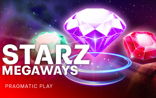 โลโก้เกม Starz Megaways - สตาร์ซ เมก้าเวย์