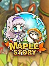 โลโก้เกม MapleStory - เมเปิลสตอรี่