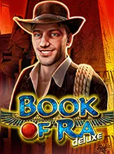 โลโก้เกม Book Of Ra Deluxe - หนังสือของราดีลักซ์