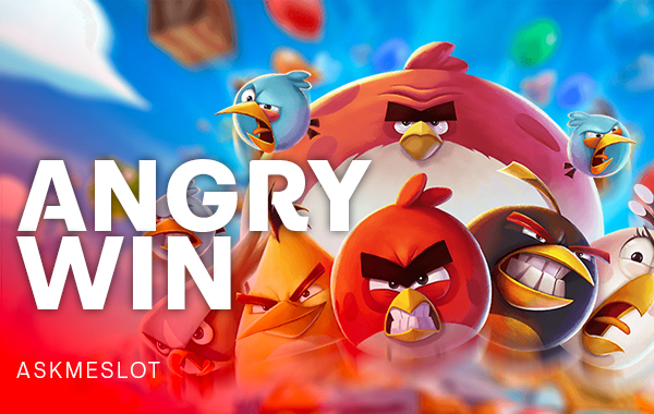 โลโก้เกม Angry Win - แก๊งนกซ่าบ้าพลัง