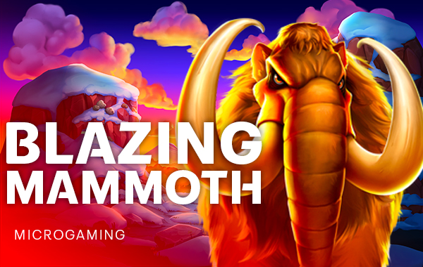 โลโก้เกม Blazing Mammoth - แมมมอธที่ลุกโชน