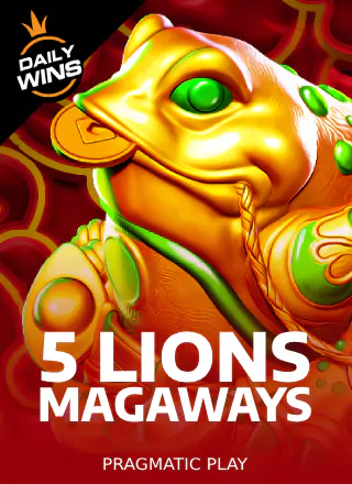 โลโก้เกม 5 Lions Megaways - 5 สิงโต Megaways