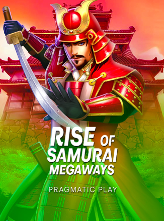 โลโก้เกม Rise of Samurai Megaways - การเพิ่มขึ้นของ Samurai Megaways