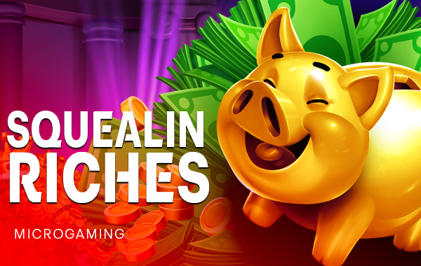 โลโก้เกม Squealin' Riches - Squealin' ร่ำรวย