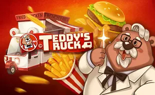 รูปเกม Teddy's Truck - หมีขายไก่ทอด