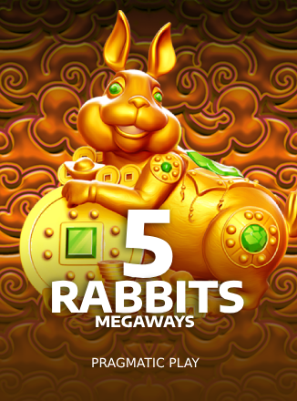 โลโก้เกม 5 Rabbits Megaways™ - 5 กระต่าย เมก้าเวย์