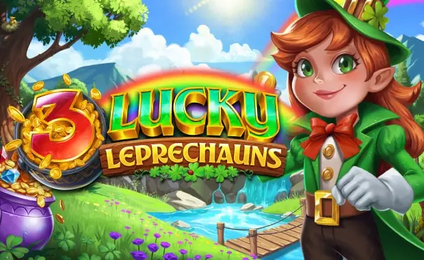รูปเกม 3 Lucky Leprechauns - 3 ผีแคระผู้โชคดี
