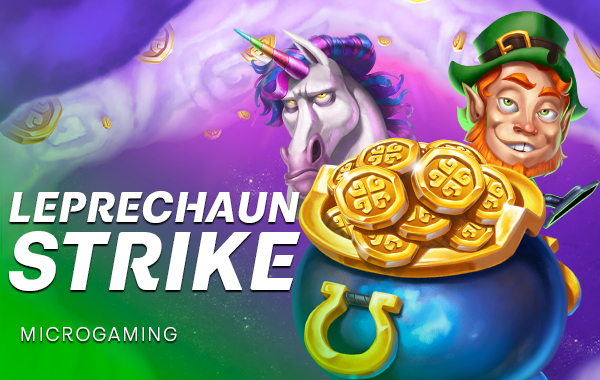 โลโก้เกม Leprechaun Strike - ผีแคระลุย