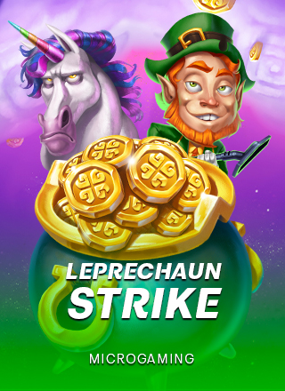 โลโก้เกม Leprechaun Strike - ผีแคระลุย