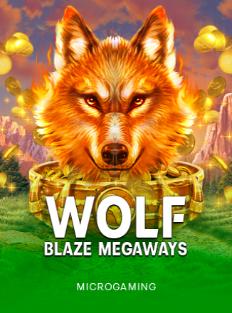 โลโก้เกม Wolf Blaze Megaways - วูฟบลาสเมก้าเวย์