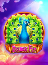 โลโก้เกม Double Fly - นกยูง