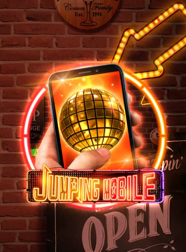 โลโก้เกม Jumping mobile - โทรศัพท์เคลื่อนที่