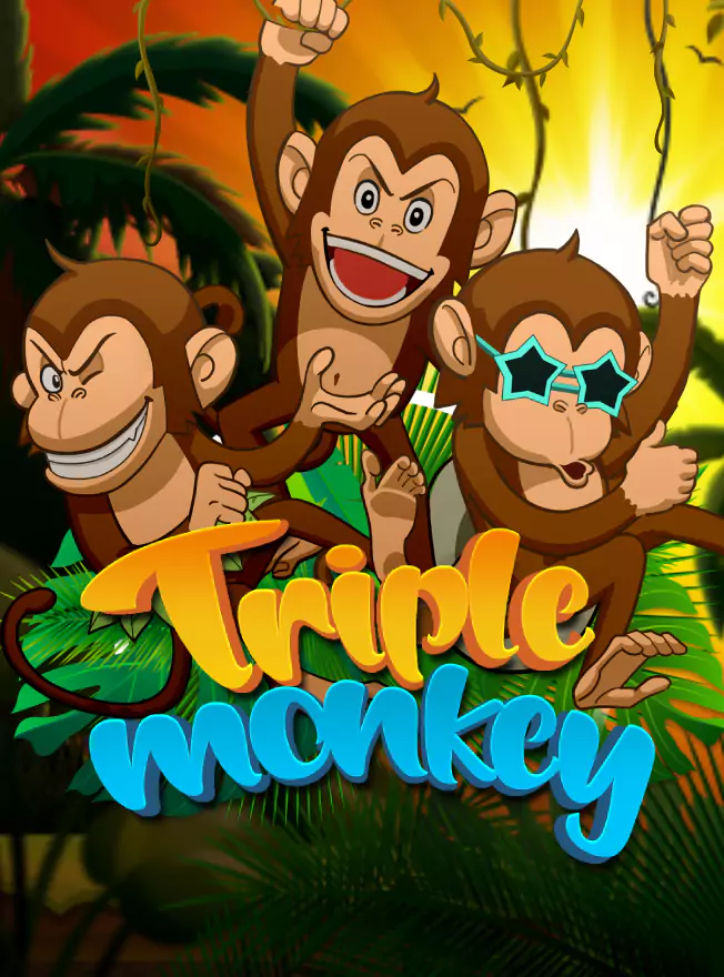 โลโก้เกม Triple Monkey - ลิงสามตัว