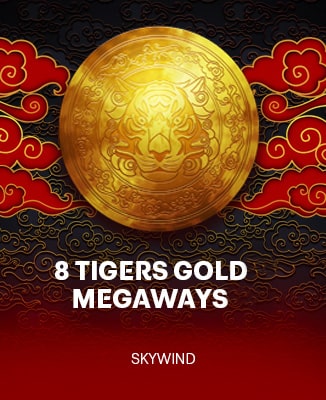 โลโก้เกม 8 Tigers Gold™ Megaways™ - 8 Tigers Gold™ เมกาเวย์™