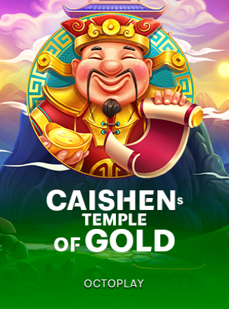 โลโก้เกม Caishen's Temple of Gold - วิหารทองคำของ Caishen