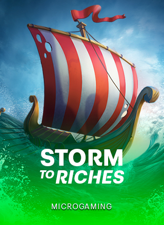 โลโก้เกม Storm to Riches - พายุสู่ความร่ำรวย
