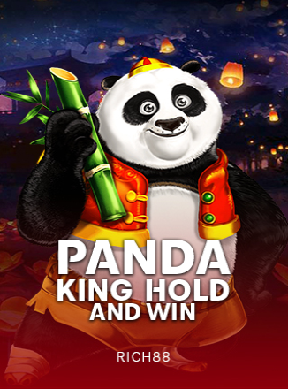 โลโก้เกม Panda King HOLD AND WIN