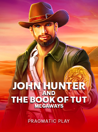 โลโก้เกม John Hunter and the Book of Tut Megaways™