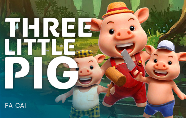 รูปเกม Three Little Pigs - ลูกหมูสามตัว