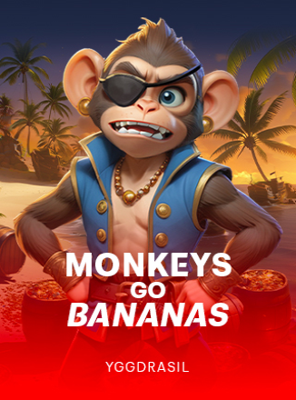 โลโก้เกม Monkeys Go Bananas - ลิงไปกล้วย