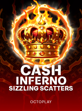 โลโก้เกม Cash Inferno: Sizzling Scatters - Cash Inferno: การกระจัดกระจายอันร้อนแรง