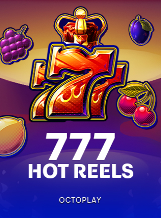โลโก้เกม 777 Hot Reels - 777 วงล้อร้อน