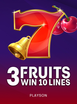 โลโก้เกม 3 Fruits Win: 10 lines - 3 ผลไม้ชนะ: 10 ไลน์