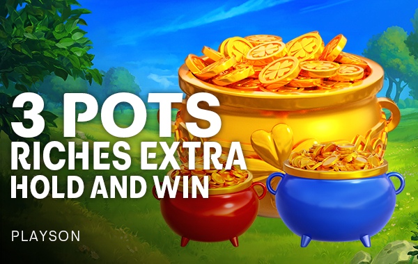 รูปเกม 3 Pots Riches Extra Hold and Win - 3 Pots Riches ถือและชนะเป็นพิเศษ
