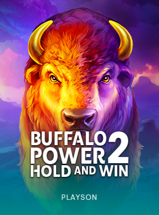 โลโก้เกม Buffalo Power 2 Hold and Win - บัฟฟาโล่ พาวเวอร์ 2 ถือแล้วชนะ