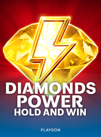 โลโก้เกม Diamonds Power Hold and Win - ไดมอนด์ พาวเวอร์ โฮลแอนด์วิน