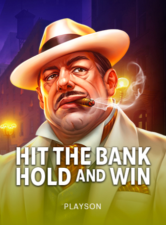 โลโก้เกม Hit the Bank Hold and Win