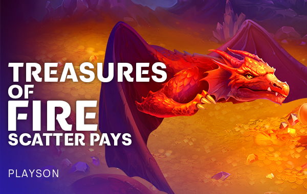 รูปเกม Treasures of Fire Scatter Pays